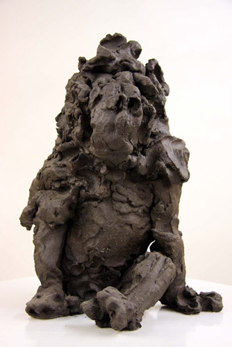 Sitting Baboon